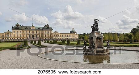 Stock Photography - Drottningholm Palace; Stockholm Sweden. Fotosearch