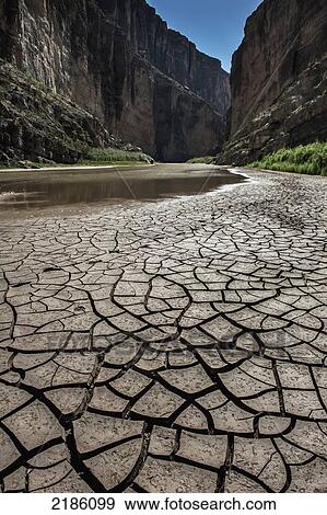 Drought Conditions At The Santa Elena Canyon Trail, Big Bend National Park, Texas, Usa View Large Photo Image Stock Photo - Drought Conditions At The Santa Elena Canyon Trail, Big Bend National Park, Texas, Usa. Fotosearch