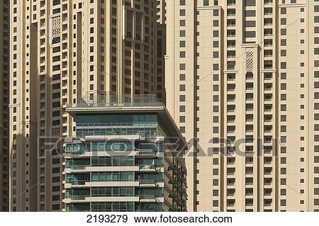Dubai Marina, Dubai, Uaeresidential Blocks Of Flats View Large Photo Image Stock Photo - Dubai Marina, Dubai, Uaeresidential Blocks Of Flats. Fotosearch