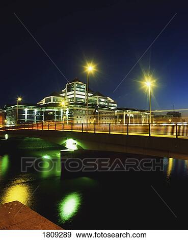 Dublin Ireland Ulster Bank Building Stock Photo 1809289