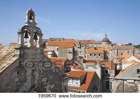 Dubrovnik From The City Walls, Dubrovnik-Neretva, Croatia View Large Photo Image Stock Image - Dubrovnik From The City Walls, Dubrovnik-Neretva, Croatia. Fotosearch