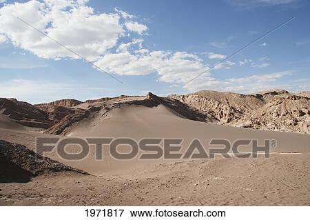 Dunes In The Valle De La Luna (Moon Valley), San Pedro De Atacama, Antofagasta Region, Chile View Large Photo Image Stock Photo - Dunes In The Valle De La Luna (Moon Valley), San Pedro De Atacama, Antofagasta Region, Chile. Fotosearch