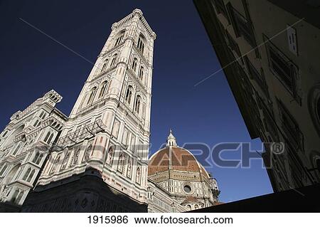 Duomo Santa Maria Del Fiore, Front Entrance On The Left, Bell Tower And Dome View Large Photo Image Stock Photograph - Duomo Santa Maria Del Fiore, Front Entrance On The Left, Bell Tower And Dome. Fotosearch