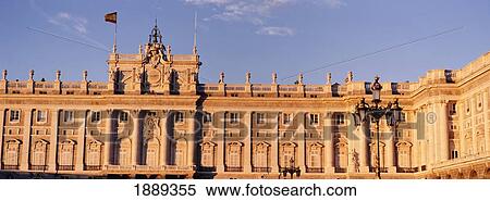 Stock Photography - Dusk View Of Plaza De Armeria Adjoining The Royal Palace. Fotosearch