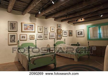 E. L. Blumenschein Home & Museum Of Painter Ernest L In Blumenschein, Taos, New Mexico, Usa View Large Photo Image Stock Photo - E. L. Blumenschein Home & Museum Of Painter Ernest L In Blumenschein, Taos, New Mexico, Usa. Fotosearch