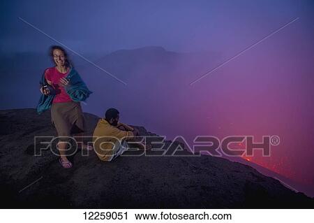 Early morning on the rim of Yasur Volcano; Tanna Island, Vanuatu View Large Photo Image Stock Image - Early morning on the rim of Yasur Volcano; Tanna Island, Vanuatu. Fotosearch
