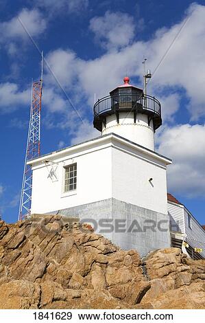 Eastern Point Lighthouse; Gloucester, Cape Ann, Greater Boston Area, Massachusetts, Usa View Large Photo Image Stock Photo - Eastern Point Lighthouse; Gloucester, Cape Ann, Greater Boston Area, Massachusetts, Usa. Fotosearch