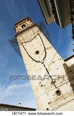 Stock Image - Ecija, Sevilla, Spain; La Iglesia De Santa Domingo (Saint Dominics Church). Fotosearch