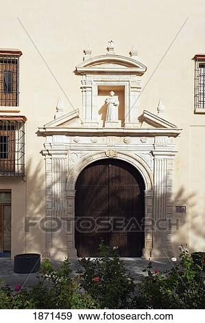 Stock Photo - Ecija, Sevilla, Spain; La Iglesia De San Francisco. Fotosearch