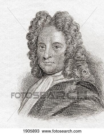 Edmond Halley, 1656 To 1742. English Astronomer, Geophysicist, Mathematician, Meteorologist, And Physicist. From Crabb's Historical Dictionary Published 1825. View Large Photo Image Stock Image - Edmond Halley, 1656 To 1742. English Astronomer, Geophysicist, Mathematician, Meteorologist, And Physicist. From Crabb's Historical Dictionary Published 1825.. Fotosearch