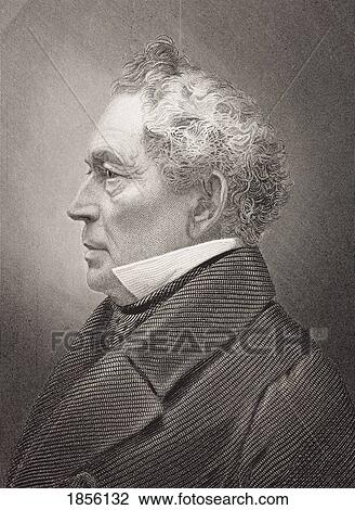 Stock Image - Edward Everett 1794 - 1865. American Orator, Essayist, Diplomatist And Statesman. From The Book Gallery Of Historical Portraits Published C. 1880.. Fotosearch