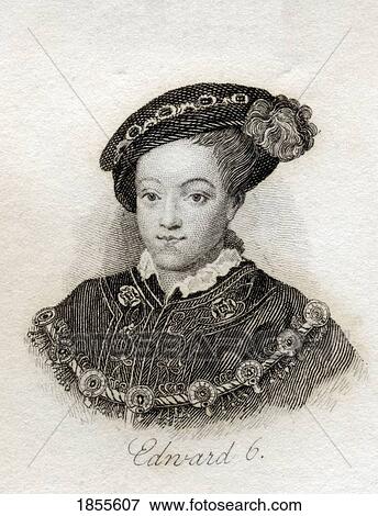 Edward Vi 1537 – 1553 King Of England And Ireland From The Book Crabbs Historical Dictionary Published 1825 View Large Photo Image Stock Photo - Edward Vi 1537 – 1553 King Of England And Ireland From The Book Crabbs Historical Dictionary Published 1825. Fotosearch