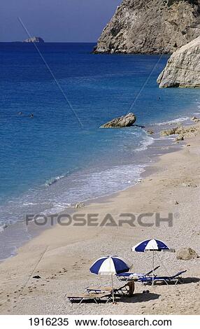 Egremoni Beach View Large Photo Image Stock Photography - Egremoni Beach. Fotosearch