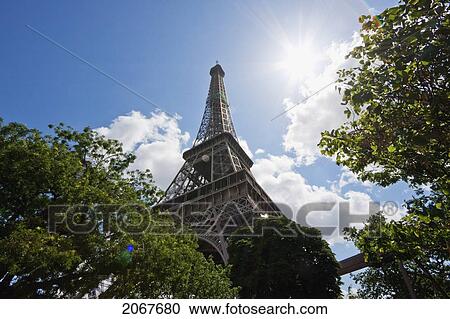 Stock Image - Eiffel Tower, Paris, France. Fotosearch