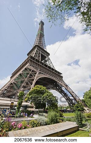 Eiffel Tower, Paris, France View Large Photo Image Stock Photograph - Eiffel Tower, Paris, France. Fotosearch