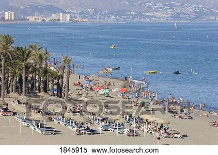 El Bajondillo Beach; Torremolinos, Costa Del Sol, Malaga Province, Spain View Large Photo Image Stock Photography - El Bajondillo Beach; Torremolinos, Costa Del Sol, Malaga Province, Spain. Fotosearch