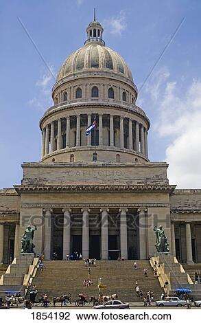 El Capitolio (National Capitol Building), Havana, Cuba View Large Photo Image Stock Image - El Capitolio (National Capitol Building), Havana, Cuba. Fotosearch