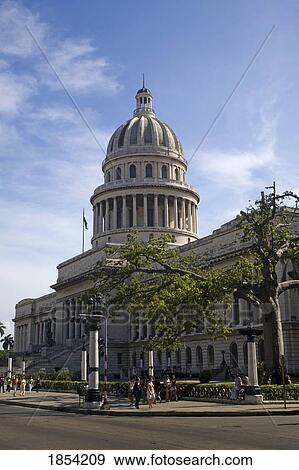 El Capitolio, National Capitol Building, Havana, Cuba View Large Photo Image Stock Photo - El Capitolio, National Capitol Building, Havana, Cuba. Fotosearch