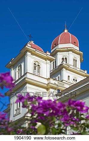 Stock Image - El Cobre Basilica, Santiago De Cuba, Cuba. Fotosearch