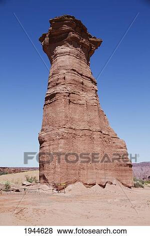 El Monje (The Monk) Rock Formation, Talampaya National Park, La Rioja, Argentina View Large Photo Image Stock Photo - El Monje (The Monk) Rock Formation, Talampaya National Park, La Rioja, Argentina. Fotosearch