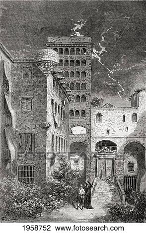 Stock Image - El Palacio De La Inquisici. Fotosearch