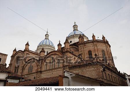 Stock Image - El Sagrario Church (Old Cathedral), Cuenca, Azuay, Ecuador. Fotosearch