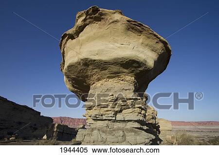 Stock Photography - El Submarino Formation, Valle de la Luna (Moon Valley), Ischigualasto Natural Park, San Juan, Argentina. Fotosearch