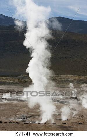 Stock Image - El Tatio Geysers, Antofagasta Region, Chile. Fotosearch