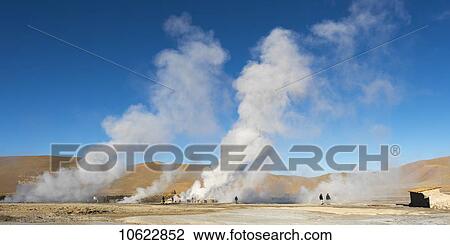 El Tatio Geysers; Calama, Antofagasta Region, Chile View Large Photo Image Stock Image - El Tatio Geysers; Calama, Antofagasta Region, Chile. Fotosearch