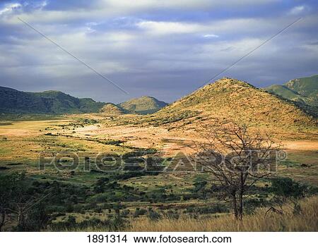 Elevated View Of Hilly Landscape View Large Photo Image Picture - Elevated View Of Hilly Landscape. Fotosearch