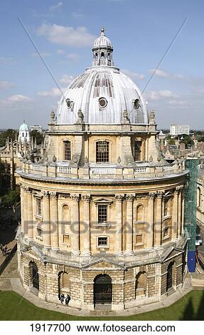Stock Image - Elevated View Of Radcliffe Camera. Fotosearch