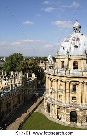 Stock Image - Elevated View Of Radcliffe Camera. Fotosearch