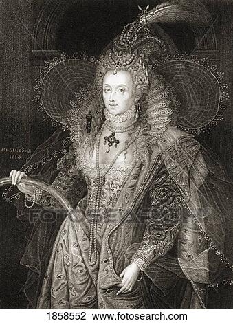Elizabeth I, 1533-1603. Queen Of England. From The Book “Lodge’S British Portraits†Published London 1823. View Large Photo Image Stock Image - Elizabeth I, 1533-1603. Queen Of England. From The Book “Lodge’S British Portraits†Published London 1823.. Fotosearch