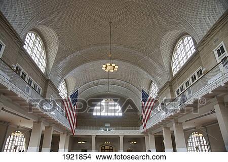 Picture - Ellis Island Immigration Museum. Fotosearch