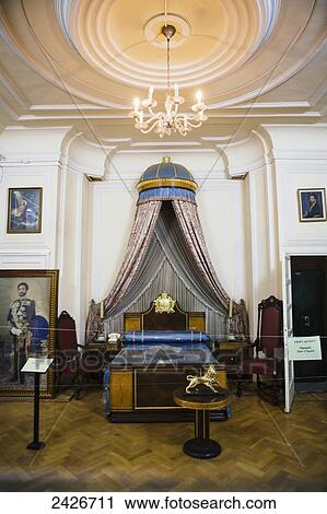 Emporer Haile Selassie's bedroom, inside Haile Selassie's Grand Palace, a former University and locally known as Gannata Leul Palace; Addis Ababa, Ethiopia View Large Photo Image Stock Image - Emporer Haile Selassie's bedroom, inside Haile Selassie's Grand Palace, a former University and locally known as Gannata Leul Palace; Addis Ababa, Ethiopia. Fotosearch