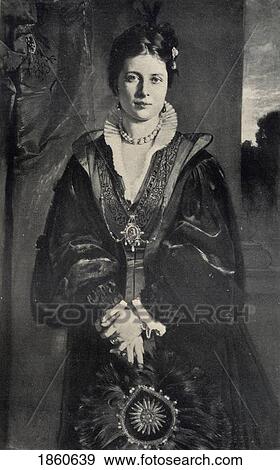 Stock Photo - Empress Frederick Victoria Daughter Of Queen Victoria And Mother Of Kaiser Wilhelm Ii, 1840-1901.. Fotosearch