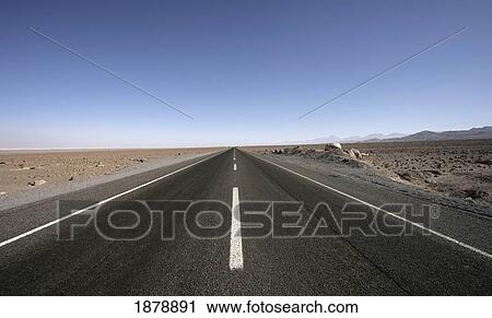 Empty Desert Highway View Large Photo Image Stock Image - Empty Desert Highway. Fotosearch
