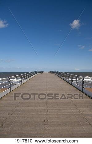 Empty Pier At Saltburn-By-The-Sea View Large Photo Image Stock Image - Empty Pier At Saltburn-By-The-Sea. Fotosearch