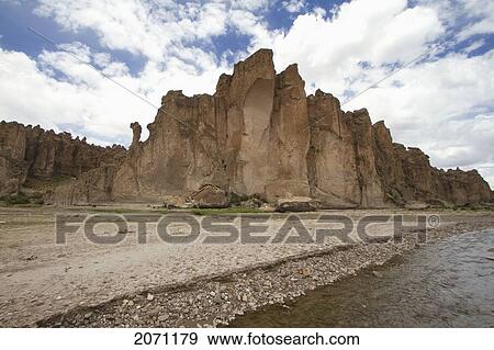 Enchanted City Of Stone Rock Formation, Pumiri, Oruro, Bolivia View Large Photo Image Stock Photo - Enchanted City Of Stone Rock Formation, Pumiri, Oruro, Bolivia. Fotosearch