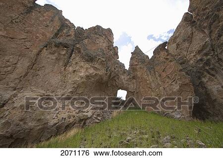Stock Photograph - Enchanted City Of Stone Rock Formation, Pumiri, Oruro, Bolivia. Fotosearch