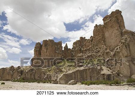 Enchanted City Of Stone Rock Formation, Pumiri, Oruro, Bolivia View Large Photo Image Stock Photography - Enchanted City Of Stone Rock Formation, Pumiri, Oruro, Bolivia. Fotosearch