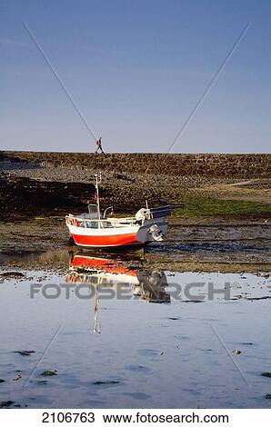 England, Guernsey, Sailing boat on sandbank; Fort Grey View Large Photo Image Stock Image - England, Guernsey, Sailing boat on sandbank; Fort Grey. Fotosearch