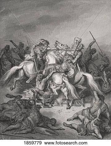 Engraving From The The Dore Bible Illustrating 2 Samuel Xxi 16 And 17 Abishai Saves The Life Of David By Gustave Dore 1832-1883 French Artist And Illustrator. View Large Photo Image Stock Photo - Engraving From The The Dore Bible Illustrating 2 Samuel Xxi 16 And 17 Abishai Saves The Life Of David By Gustave Dore 1832-1883 French Artist And Illustrator.. Fotosearch