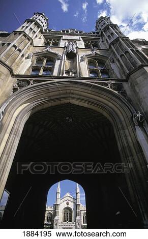 Entrance From Road To New Court At Corpus Christi College View Large Photo Image Stock Photography - Entrance From Road To New Court At Corpus Christi College. Fotosearch