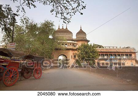 Stock Image - Entrance Gate, Gwalior, Madhya Pradesh, India. Fotosearch