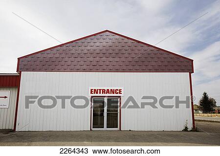 Entrance to industrial building; saskatchewan canada View Large Photo Image Stock Image - Entrance to industrial building; saskatchewan canada. Fotosearch