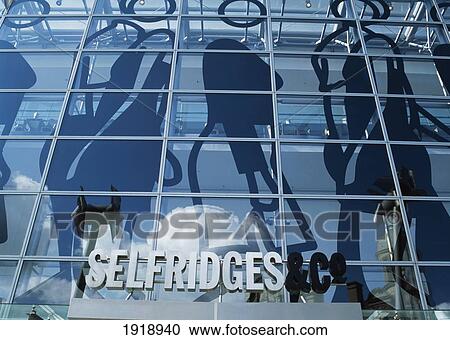 Stock Image - Entrance To Selfridges. Fotosearch