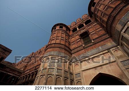 Entrance to the Agra Fort; Agra, India View Large Photo Image Picture - Entrance to the Agra Fort; Agra, India. Fotosearch