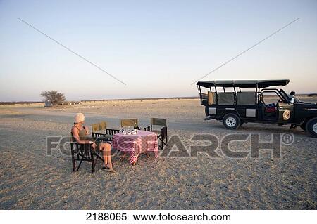 Epacha Game Drive Sundowners Etosha Namibia View Large Photo Image Stock Photography - Epacha Game Drive Sundowners Etosha Namibia. Fotosearch