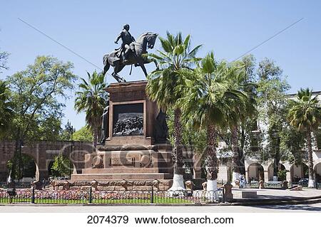 Stock Photo - Equestrian Monument Of Jos. Fotosearch